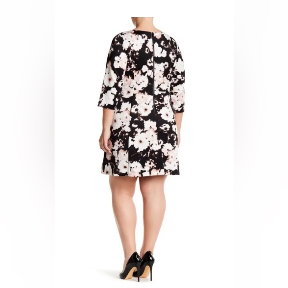 Vince Camuto Floral Dress, 16W: B1 - Picture 2 of 11